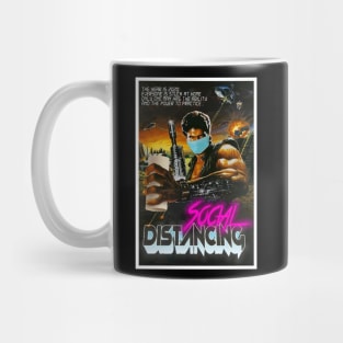 Social Distancing Action Poster Mug